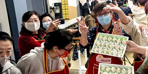 山海相邻，饺子情浓