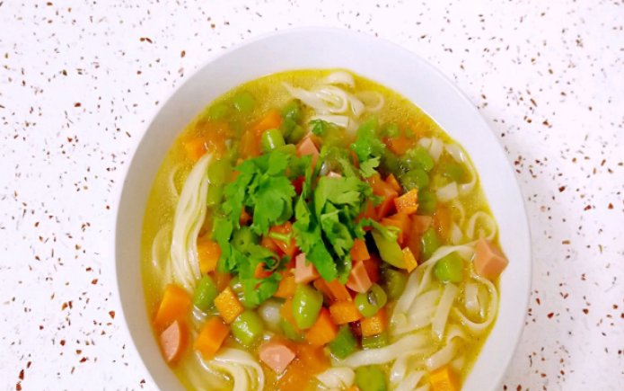 品品好粮油面条做法大全之品品好炝锅汤面条